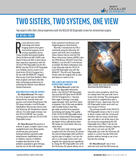 Two sisters, two systems, one view